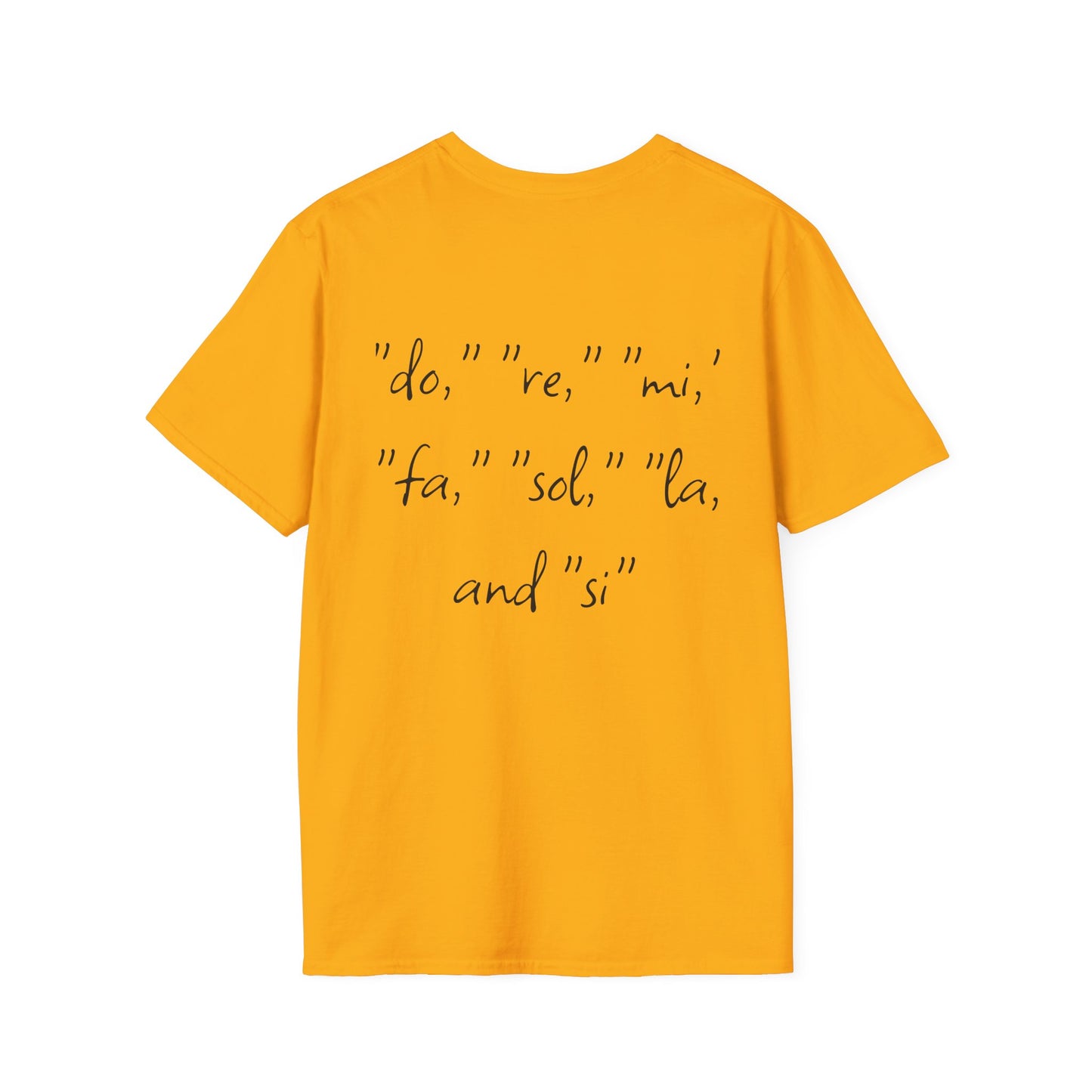 Unisex Softstyle T-Shirt, Pianist, Love Notes, Soul Music