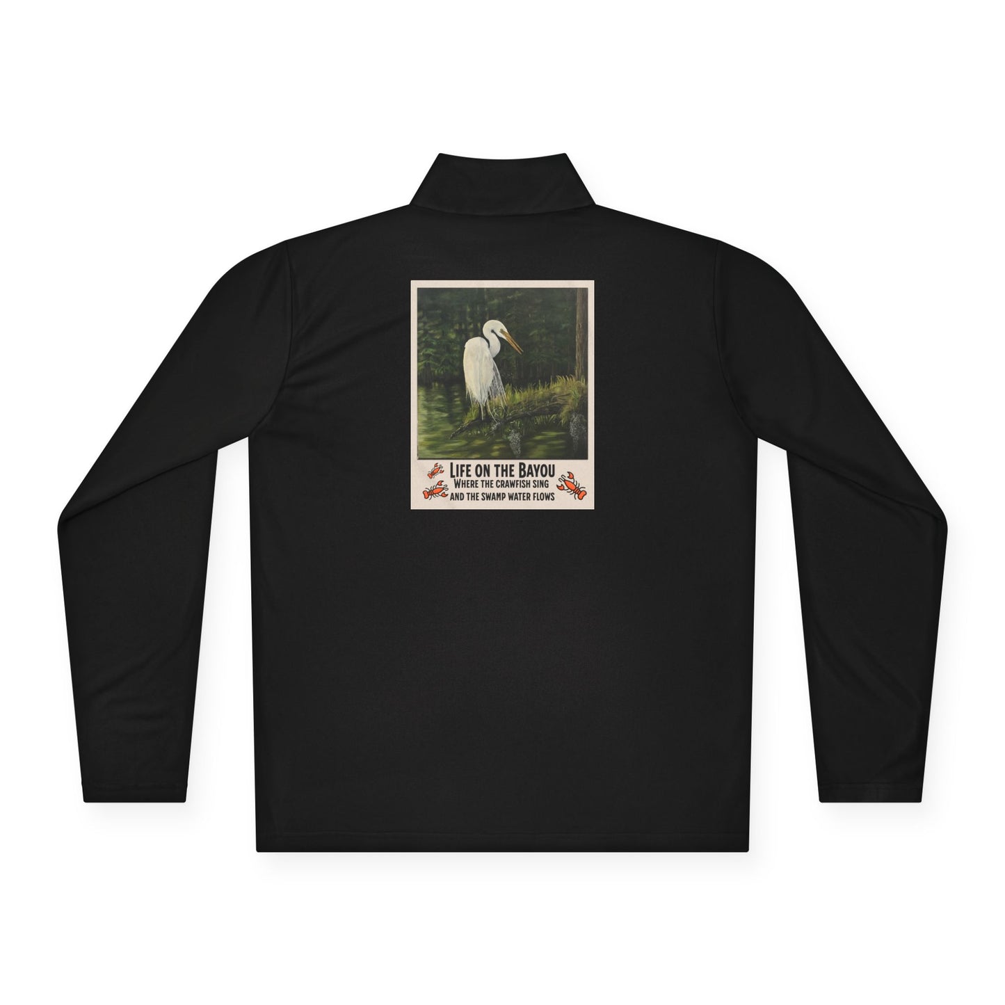Unisex Quarter-Zip Pullover, Life of the Bayou