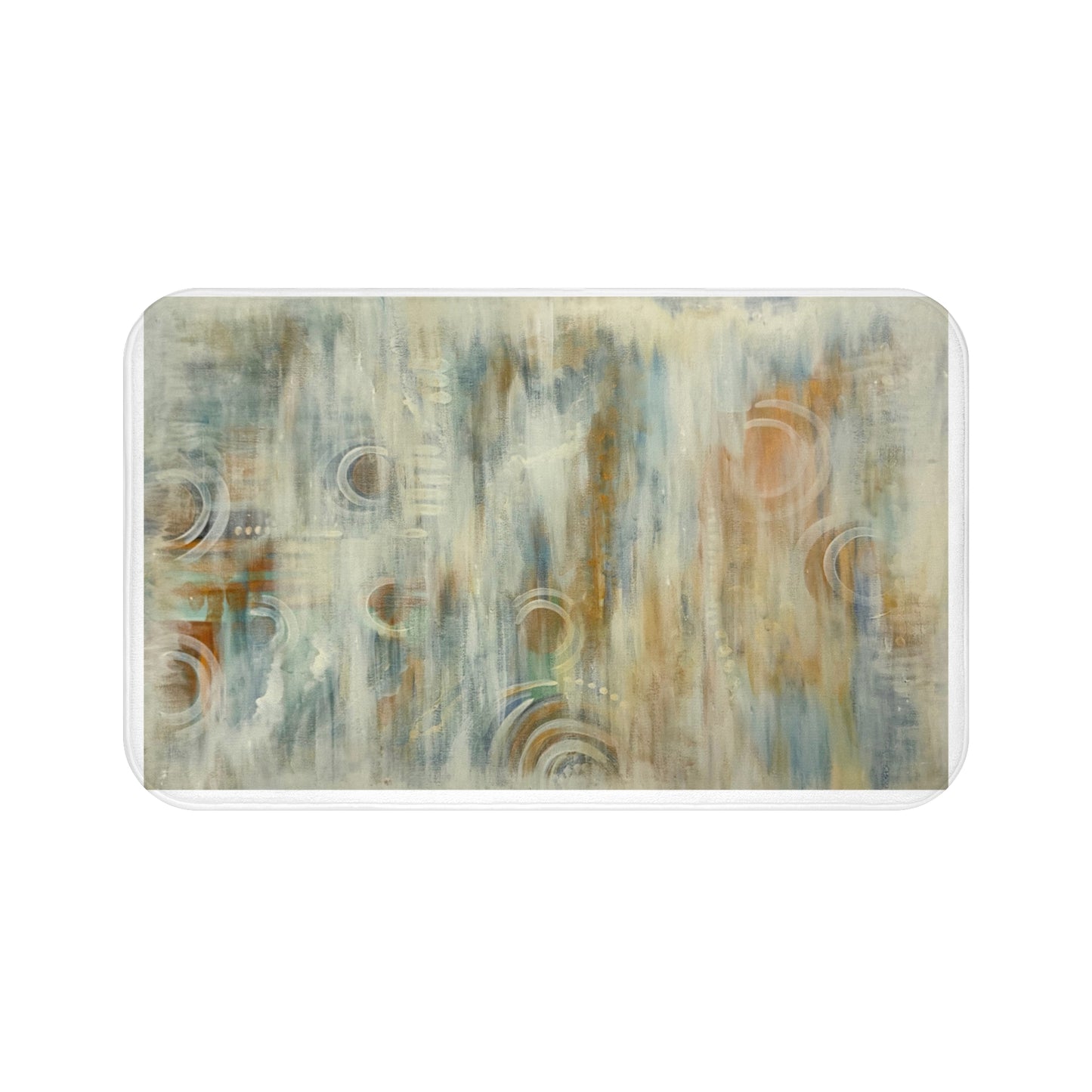 Bath Mat, Abstract Neutrals, FrediFreds Home Collection