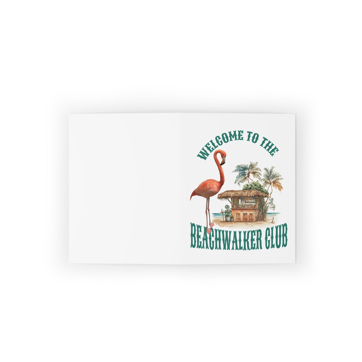 Greeting cards (8, 16, and 24 pcs), Vertical Printed Design, Beachwalker Club