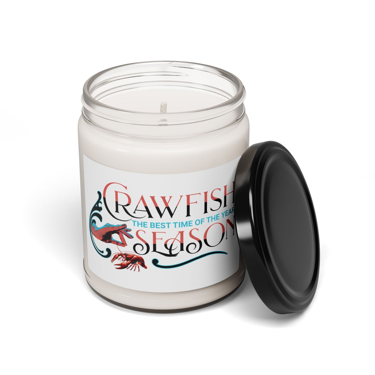 Scented Soy Candle, 9oz, The Best Time of the Year, Crawfish Season