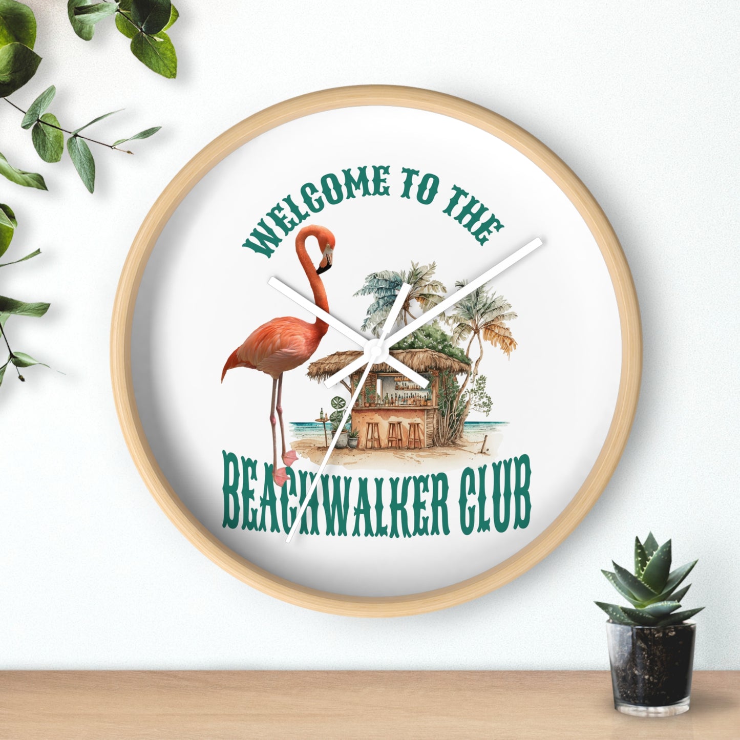 Wall Clock, Beach Themed, Beachwalker Club Collection