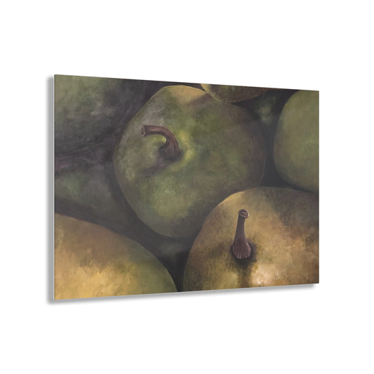 Acrylic Prints, Pear Delight sign, FrediFreds Home Collection