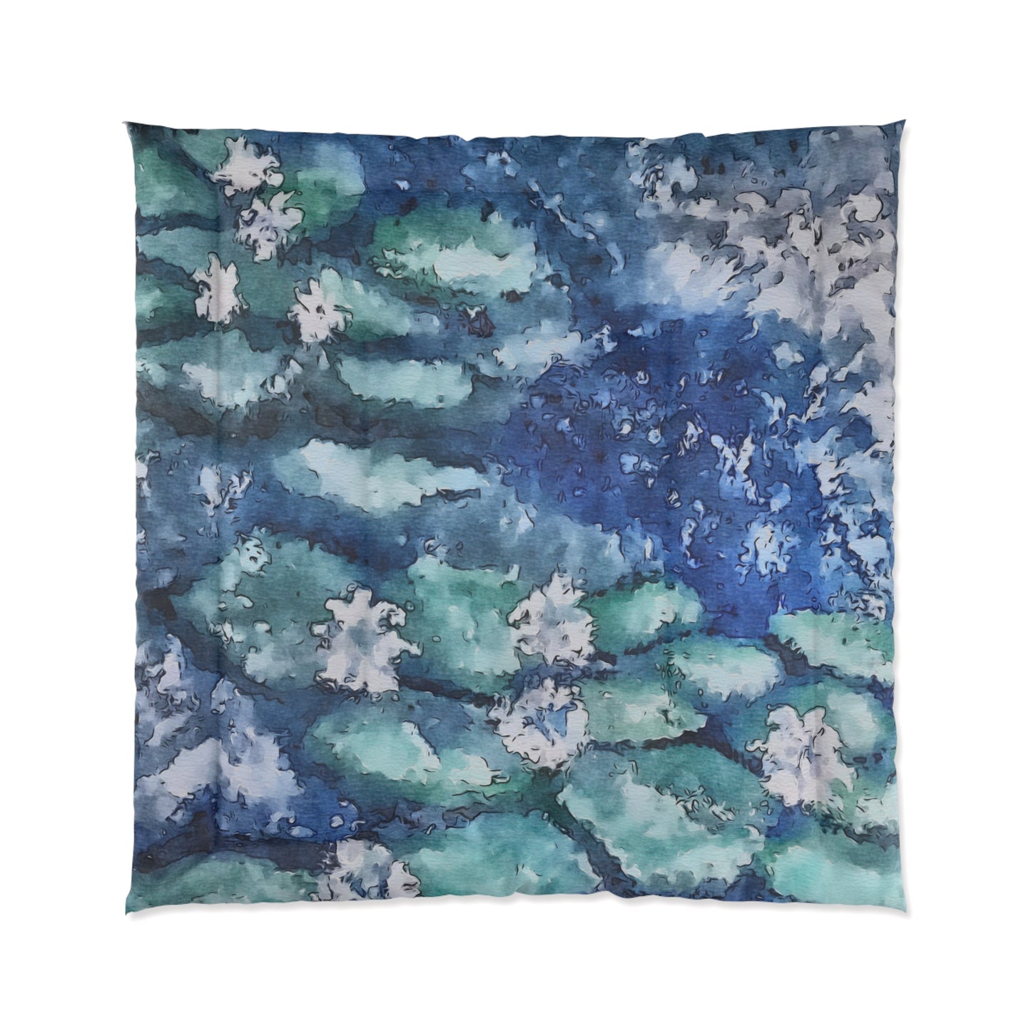 Comforter, Water Lilies, FrediFreds Home Collection