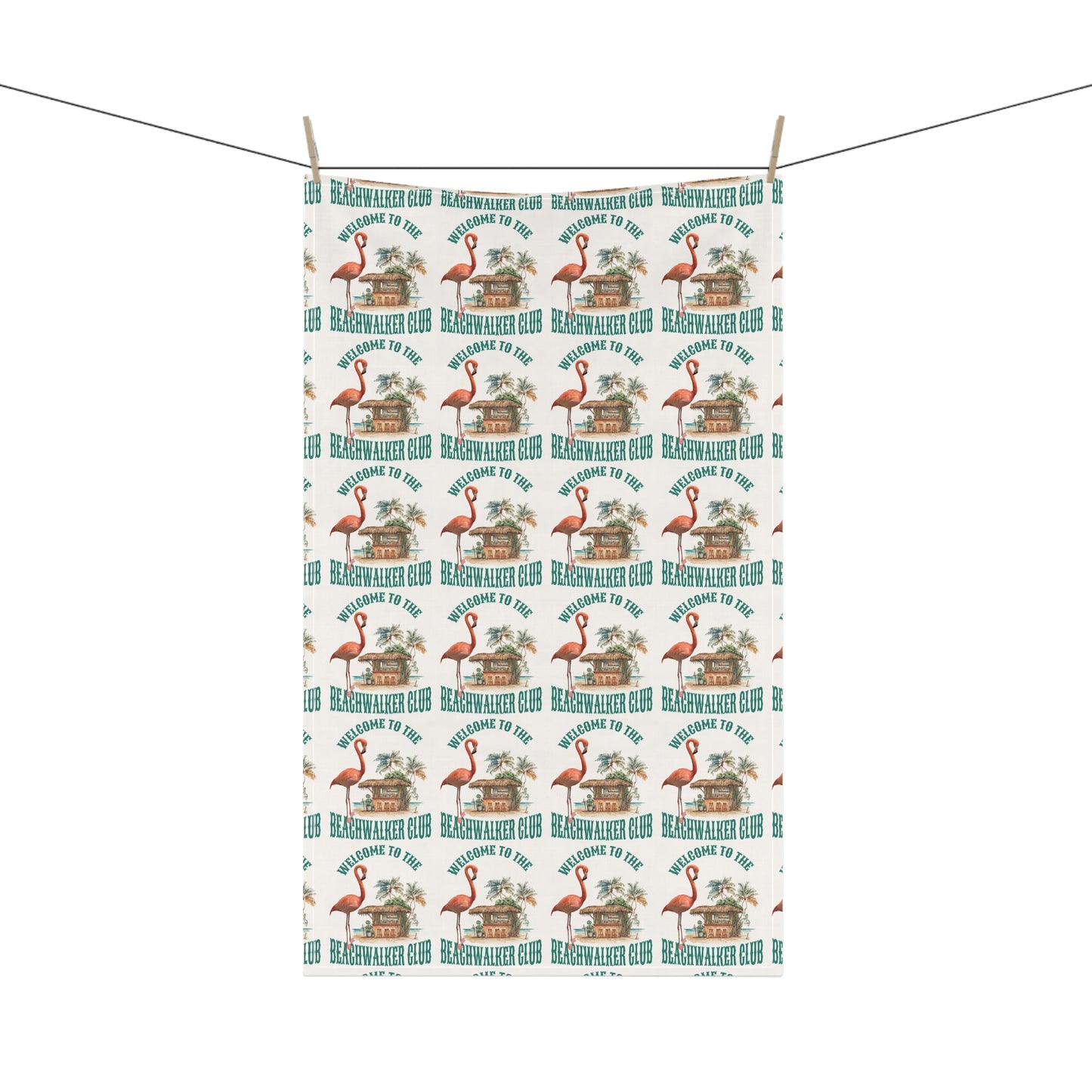 Tea Towels (cotton, poly) . Coastal, Beachwalker Club Collection