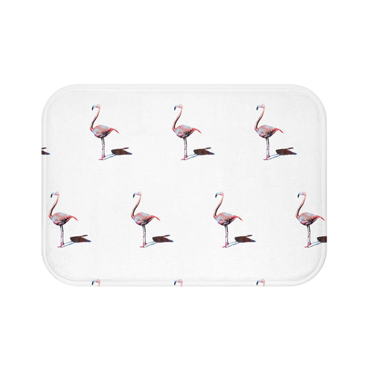 Bath Mat, Flamingo. Beachwalker Club Collection