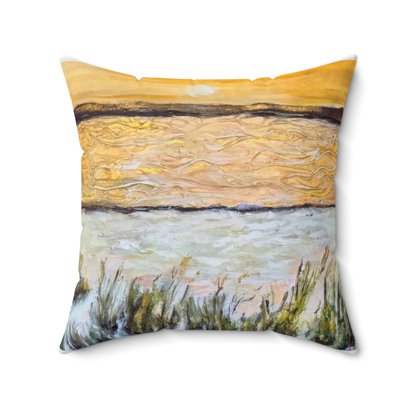 Spun Polyester Square Pillow, Paradise at Navarre, Beachwalker Club Collection