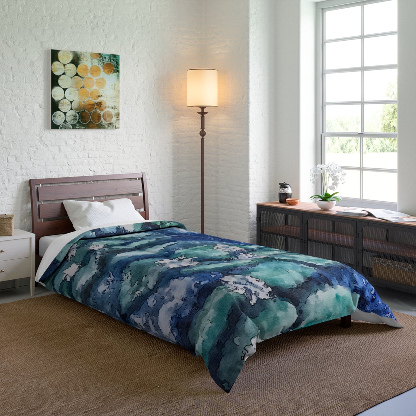 Comforter, Water Lilies, FrediFreds Home Collection