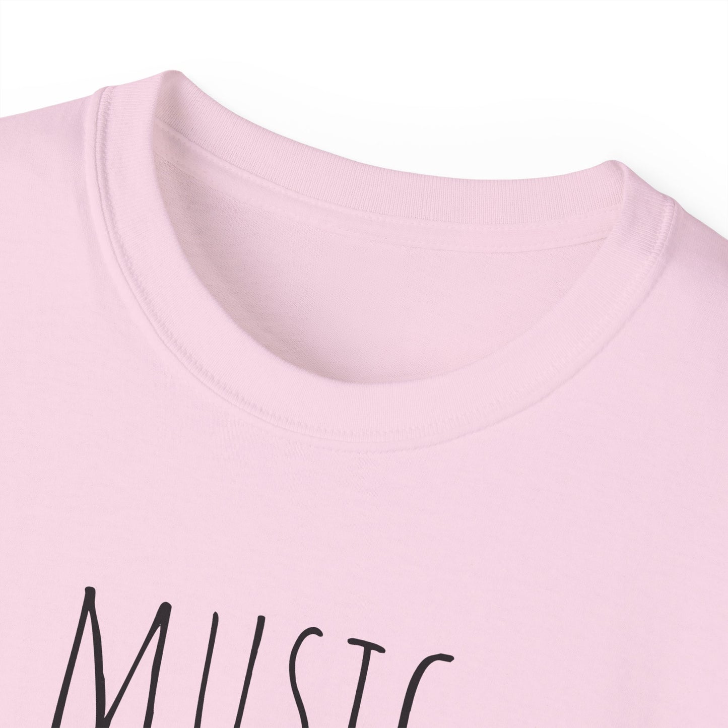 Unisex Ultra Cotton Tee, Music, Piano Artwork, Happy, Soul Music