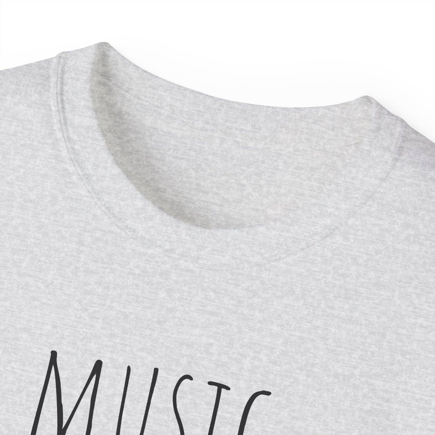 Unisex Ultra Cotton Tee, Music, Piano Artwork, Happy, Soul Music
