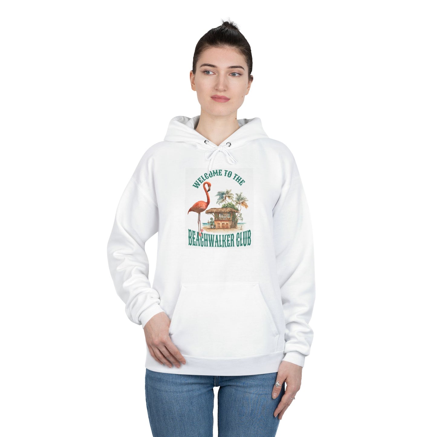 Unisex EcoSmart® Pullover Hoodie Sweatshirt, Beachwalker Club