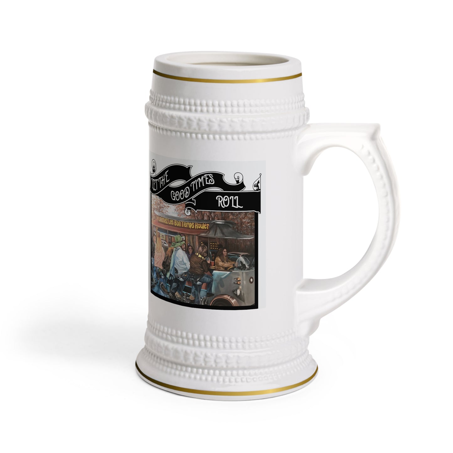 Beer Stein Mug, Let the Good Times Roll Collection