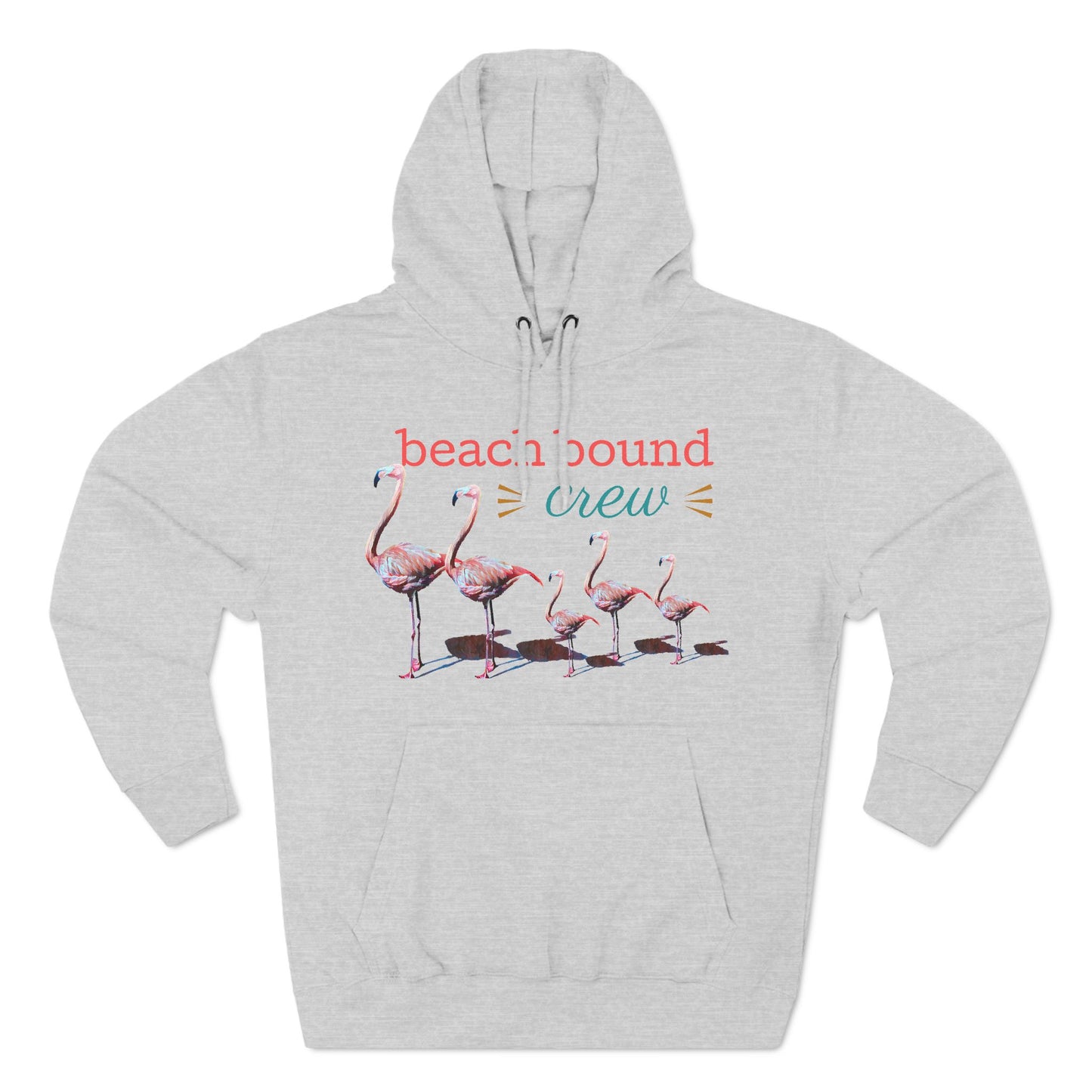 Three-Panel Fleece Hoodie, Beach Bound Crew, Beachwalker Club Collection