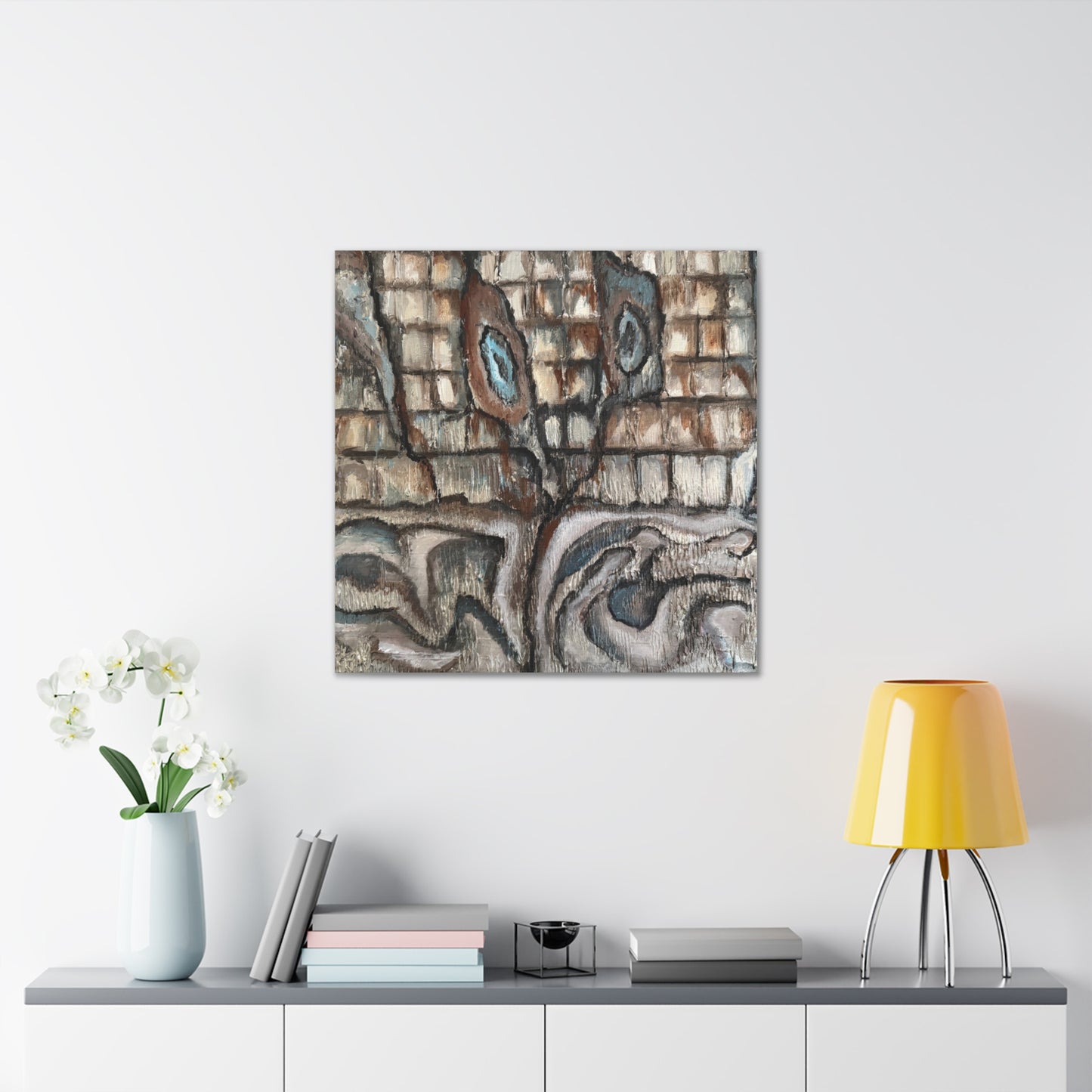 Canvas Gallery Wraps, Oyster Shells Abstract, FrediFreds Home Collection