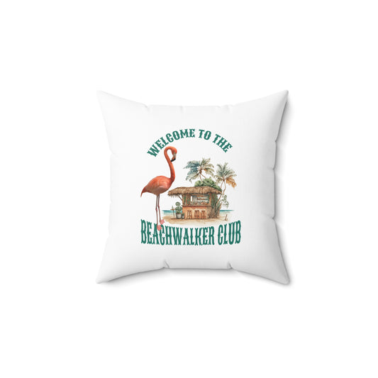 Spun Polyester Square Pillow, Coastal,  Beachwalker Club Collection