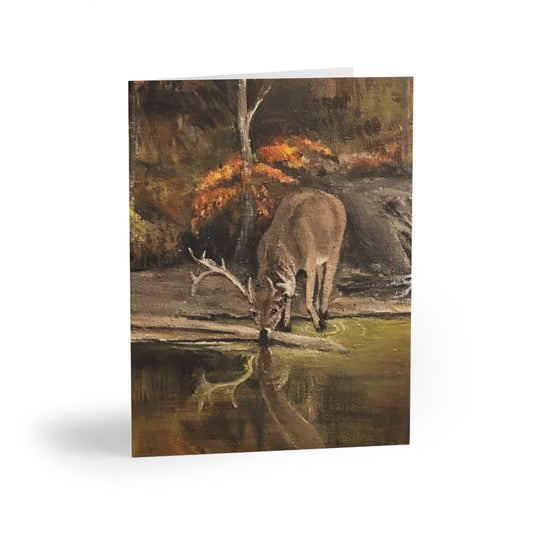 Greeting cards (8, 16, and 24 pcs), Designer Artwork, Deer Haven, Life on the Bayou Collection