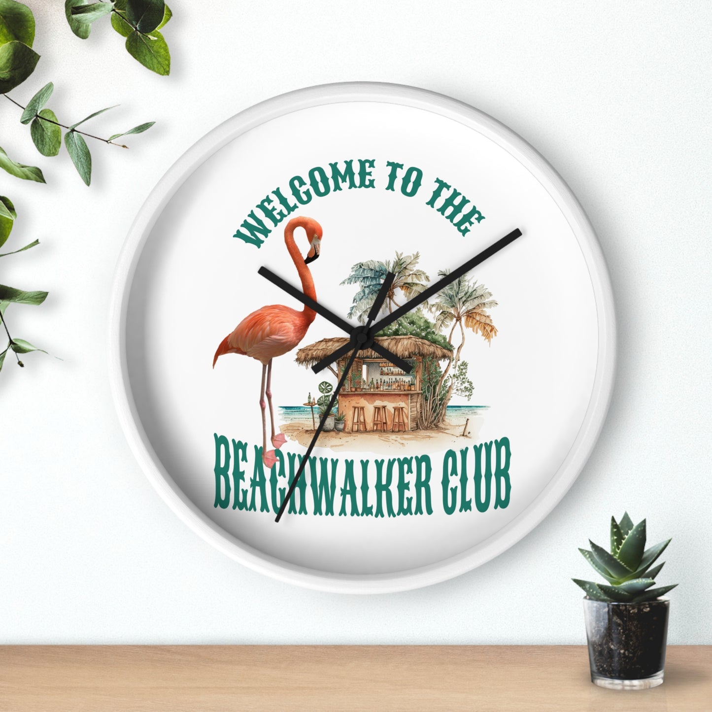 Wall Clock, Beach Themed, Beachwalker Club Collection