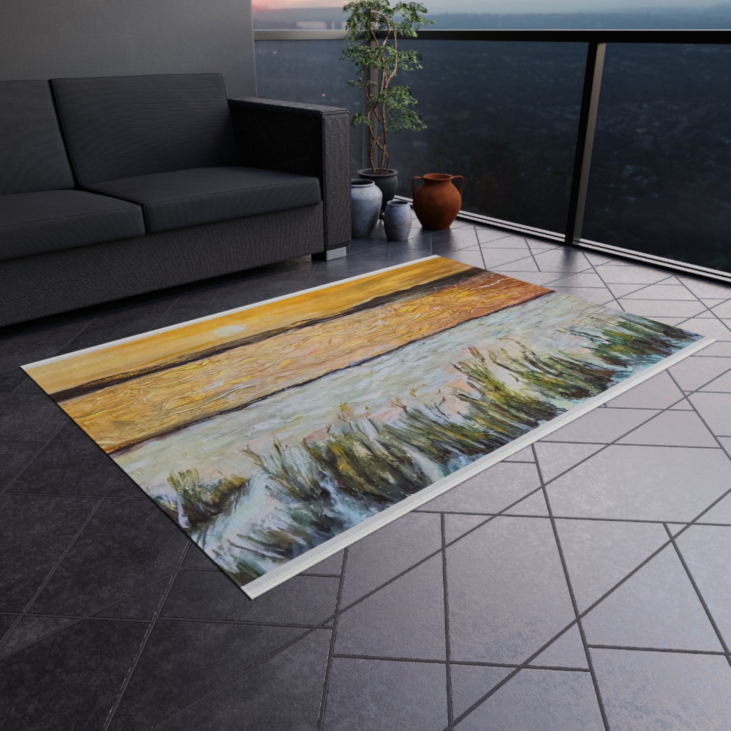 Outdoor Rug, Paradise at Navarre, Beachwalker Club Collection