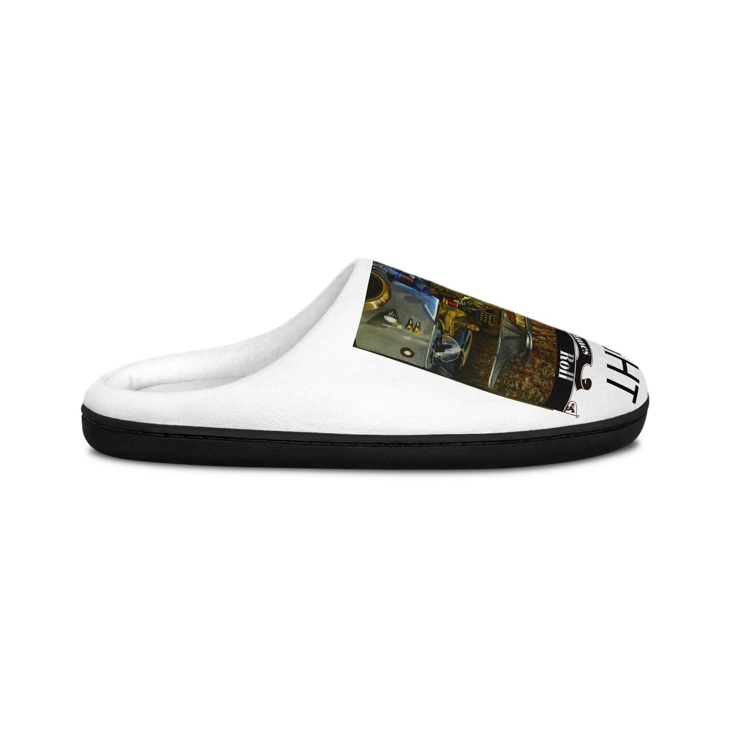 Men's Indoor Slippers, Let the Good Times Roll, Humorous