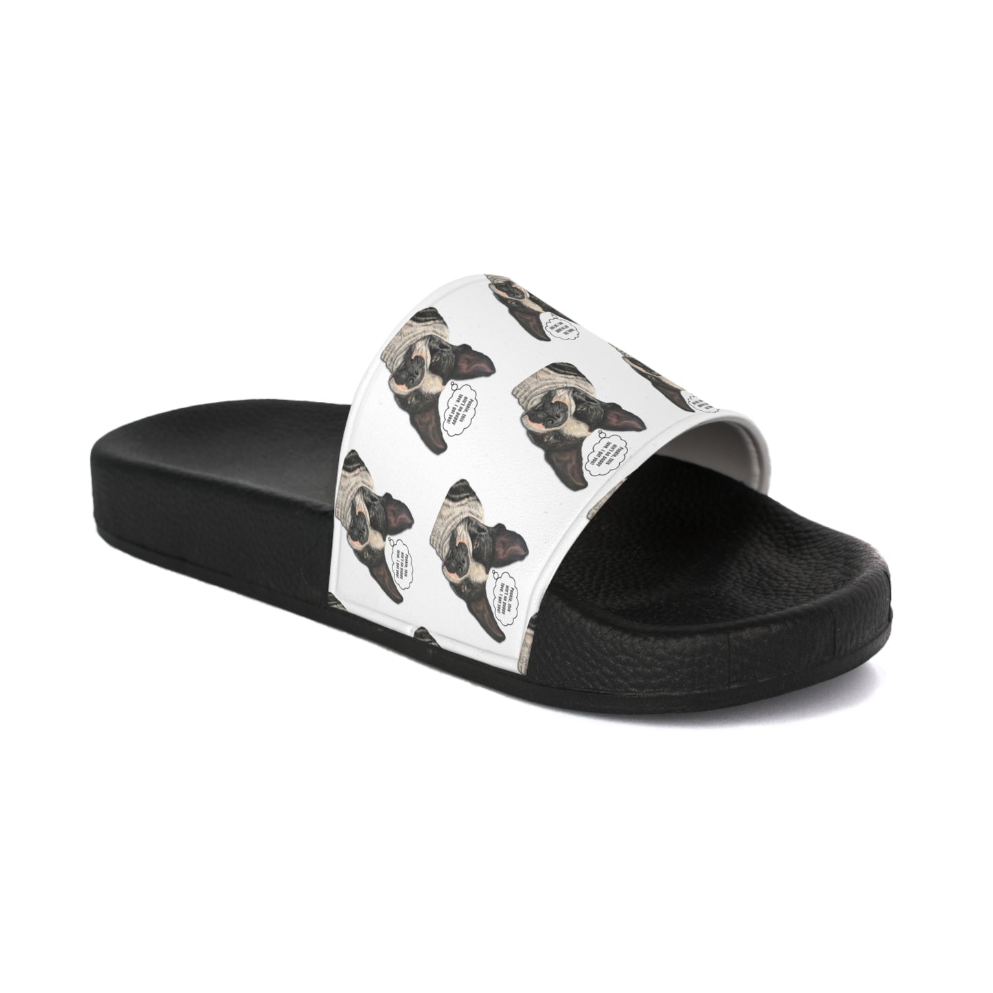 Men's Slide Sandals, Pookie, Puppy Love, Max Loves Pookie Collection