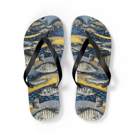 Flip Flops, Honey Hole, Fishing, FrediFreds Home Collection