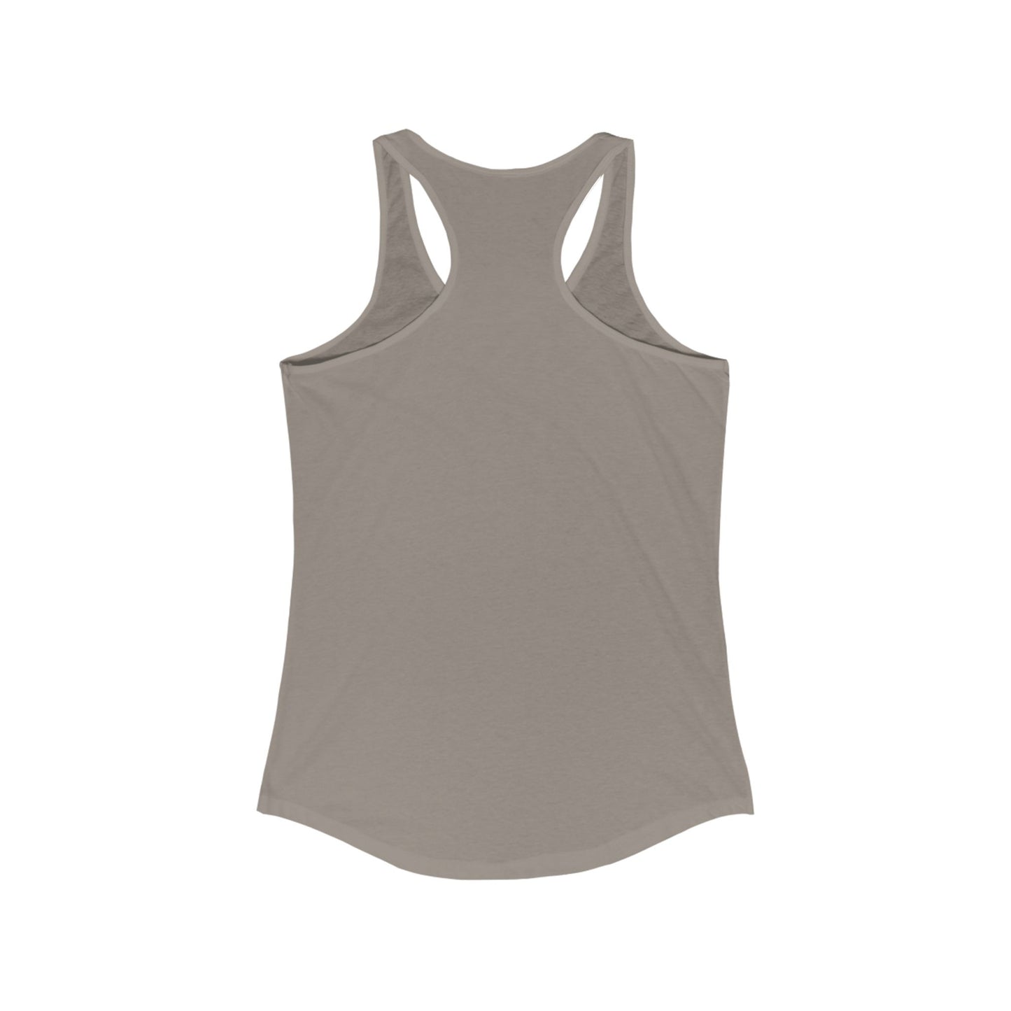 Women's Ideal Racerback Tank With Print Design "Grit Prevails", Gotta Grit Through It Collection