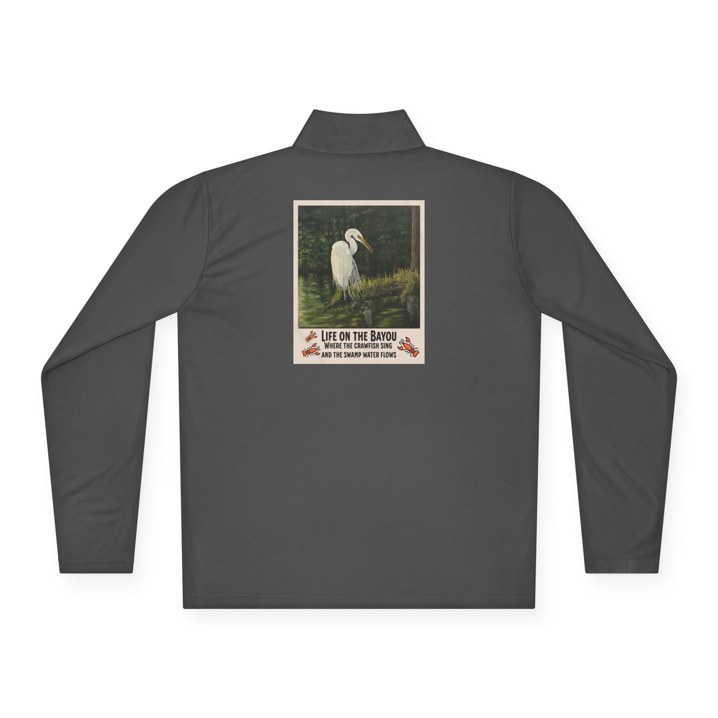 Unisex Quarter-Zip Pullover, Life of the Bayou