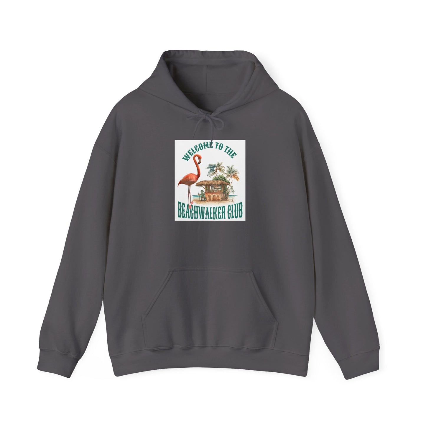 Unisex Heavy Blend™ Beachwalker Club" Designed Hooded Sweatshirt