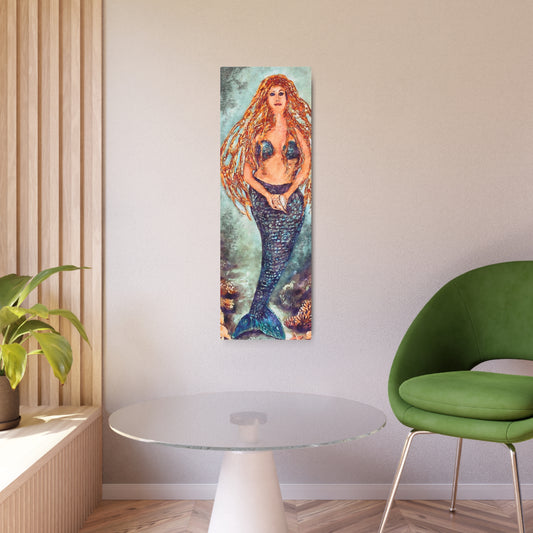 Metal Art Sign, Iva by the Sea, Mermaid Morning, Beachwalker Club Collection