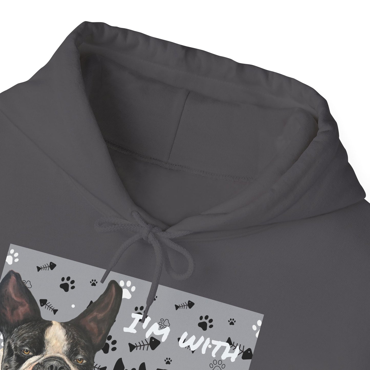 Unisex Heavy Blend™  Friendship Hooded Sweatshirt,   I'm Vibing with Them, Max Loves Pookie Collection