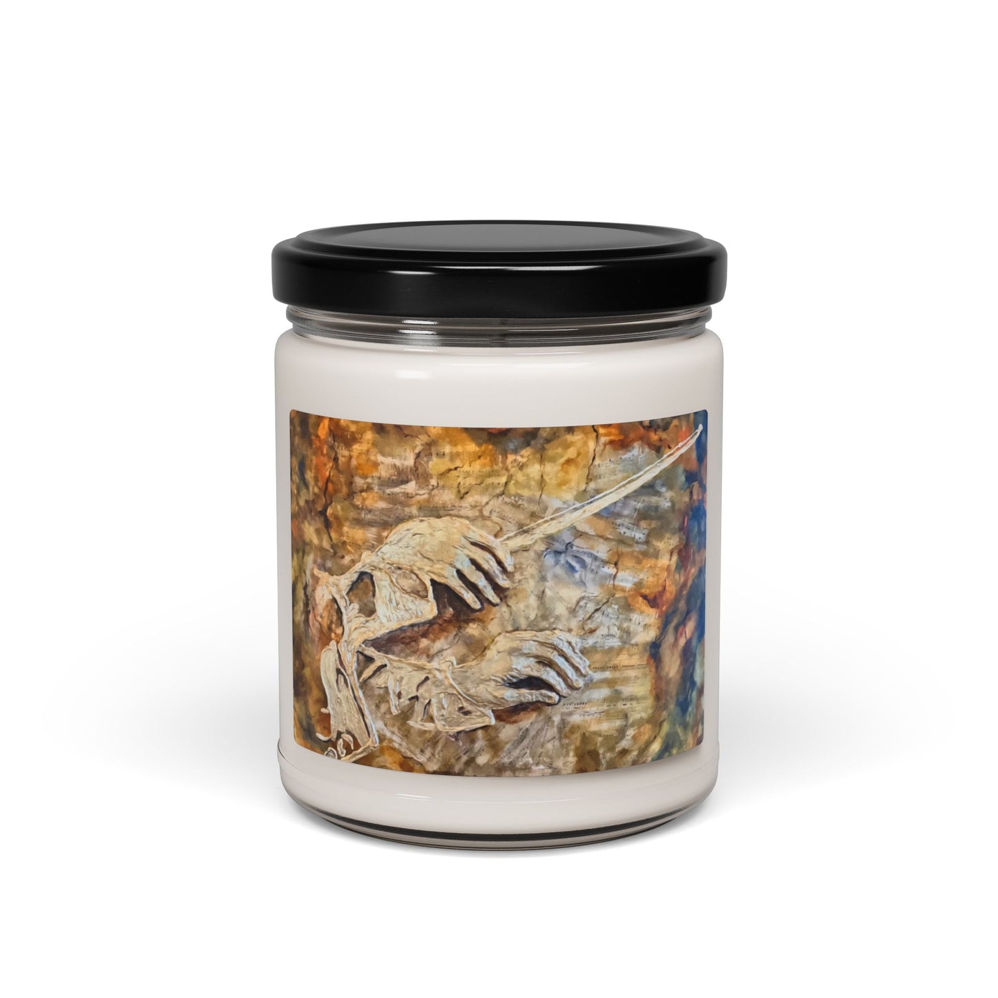 Scented Soy Candle, 9oz, Voila-Orchestra , Art, Soul Music Collection