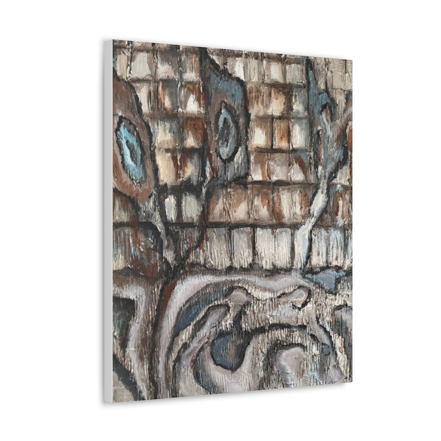 Canvas Gallery Wraps, Oyster Shells Abstract, FrediFreds Home Collection