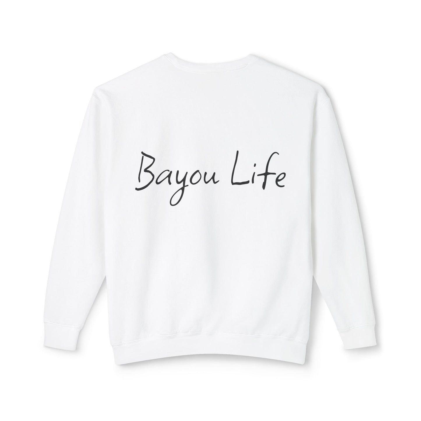 Unisex Lightweight Crewneck Sweatshirt, Life on the Bayou