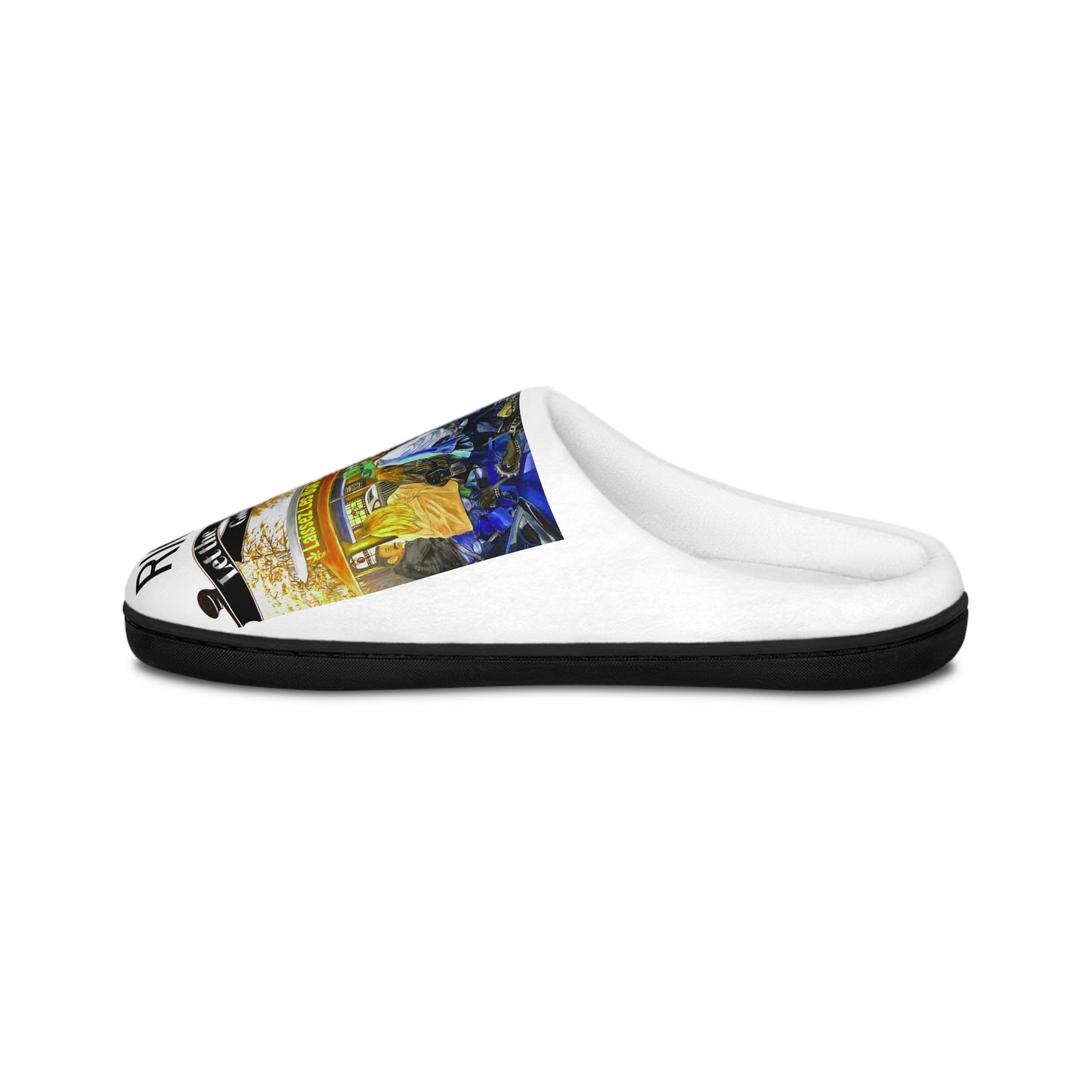 Men's Indoor Slippers, Let the Good Times Roll, Humorous