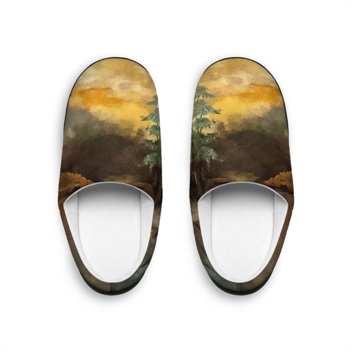 Men's Indoor Slippers, Moon Lake, FrediFreds Home Collection