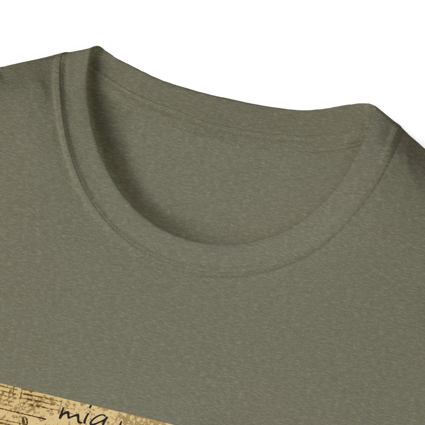 Unisex Softstyle T-Shirt, Pianist, Love Notes, Soul Music