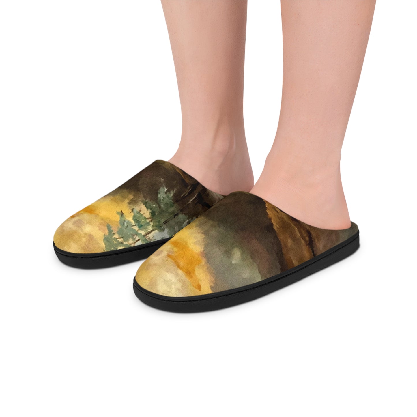 Men's Indoor Slippers, Moon Lake, FrediFreds Home Collection