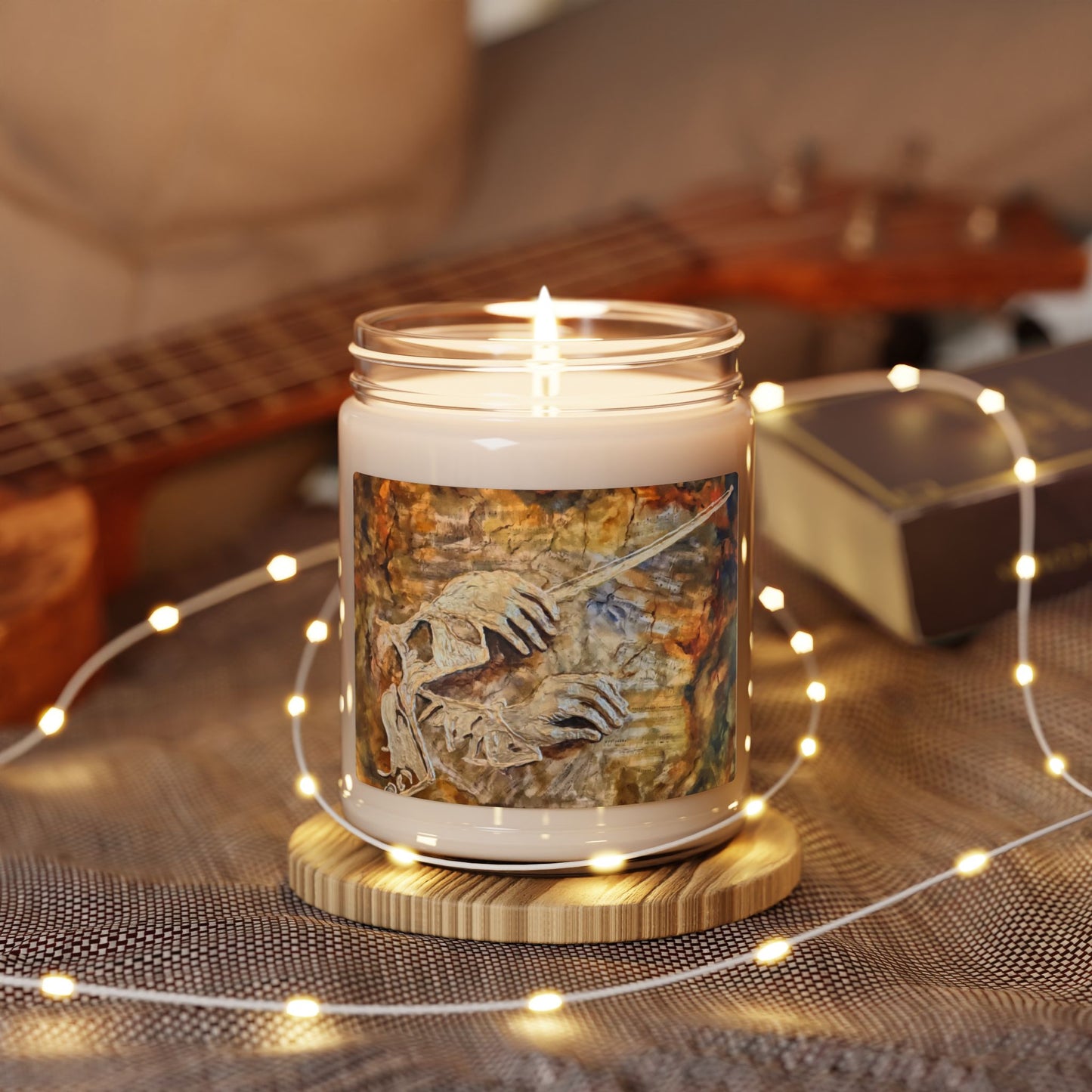 Scented Soy Candle, 9oz, Voila-Orchestra , Art, Soul Music Collection