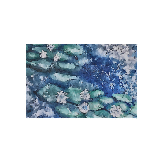 Outdoor Rug, Water Lilies, FrediFreds Home Collection