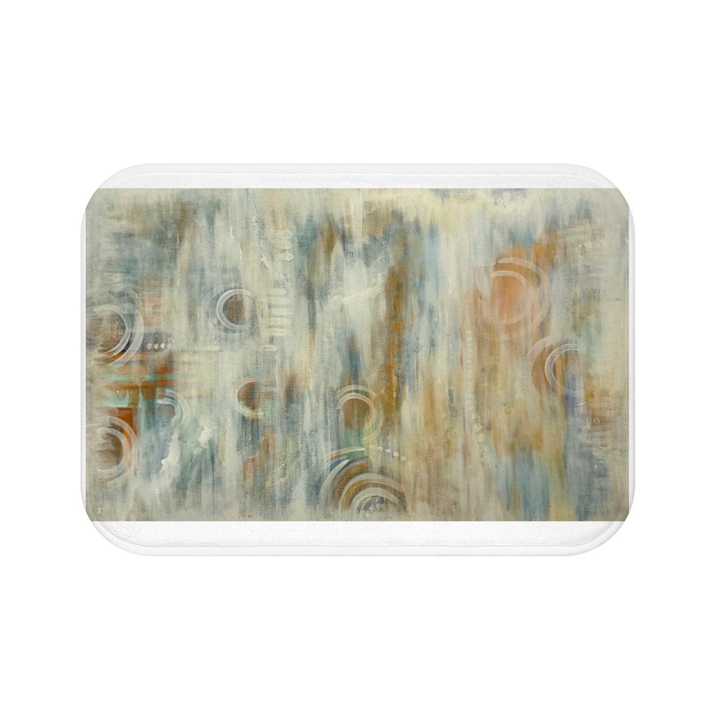 Bath Mat, Abstract Neutrals, FrediFreds Home Collection