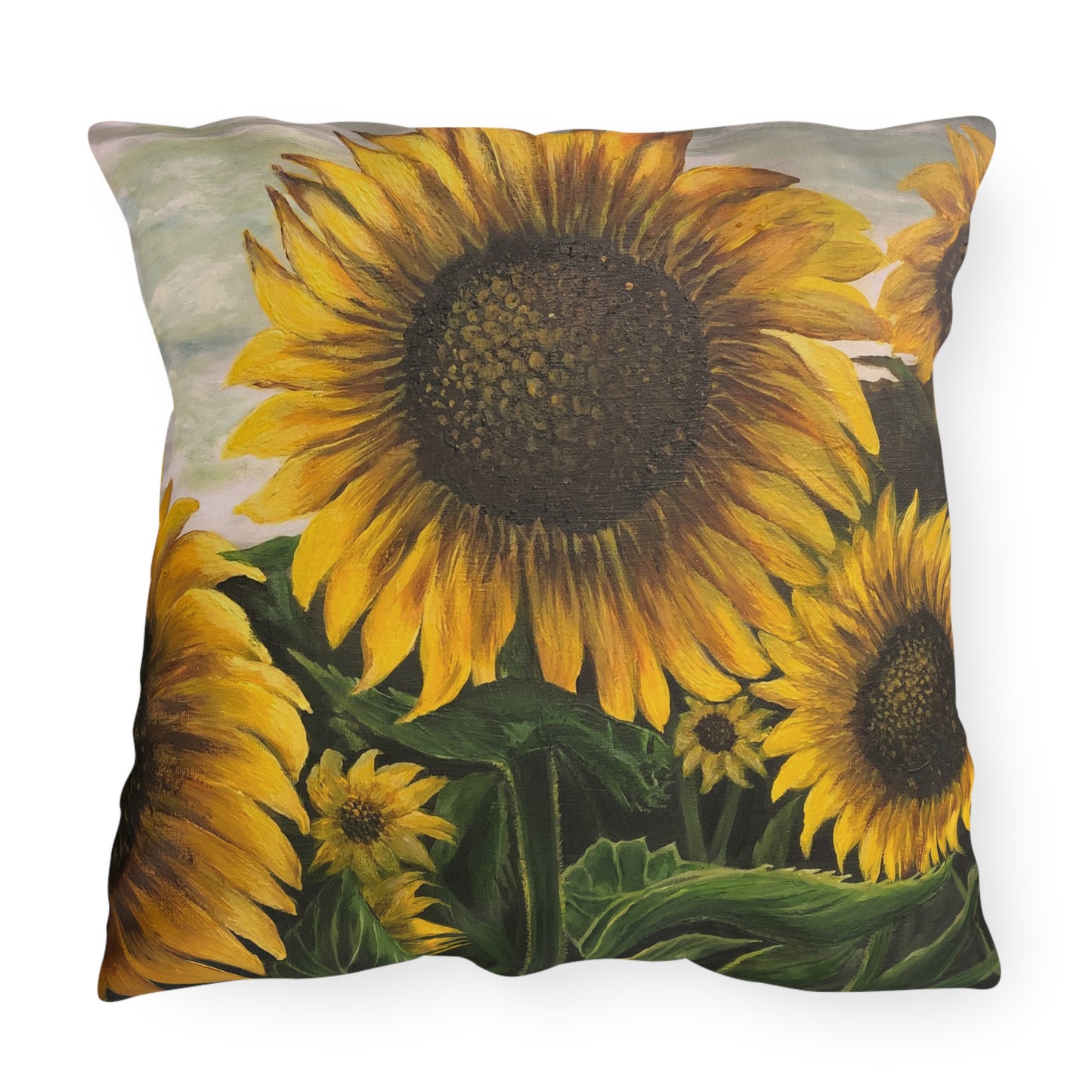 Outdoor Pillows, Sunflowers