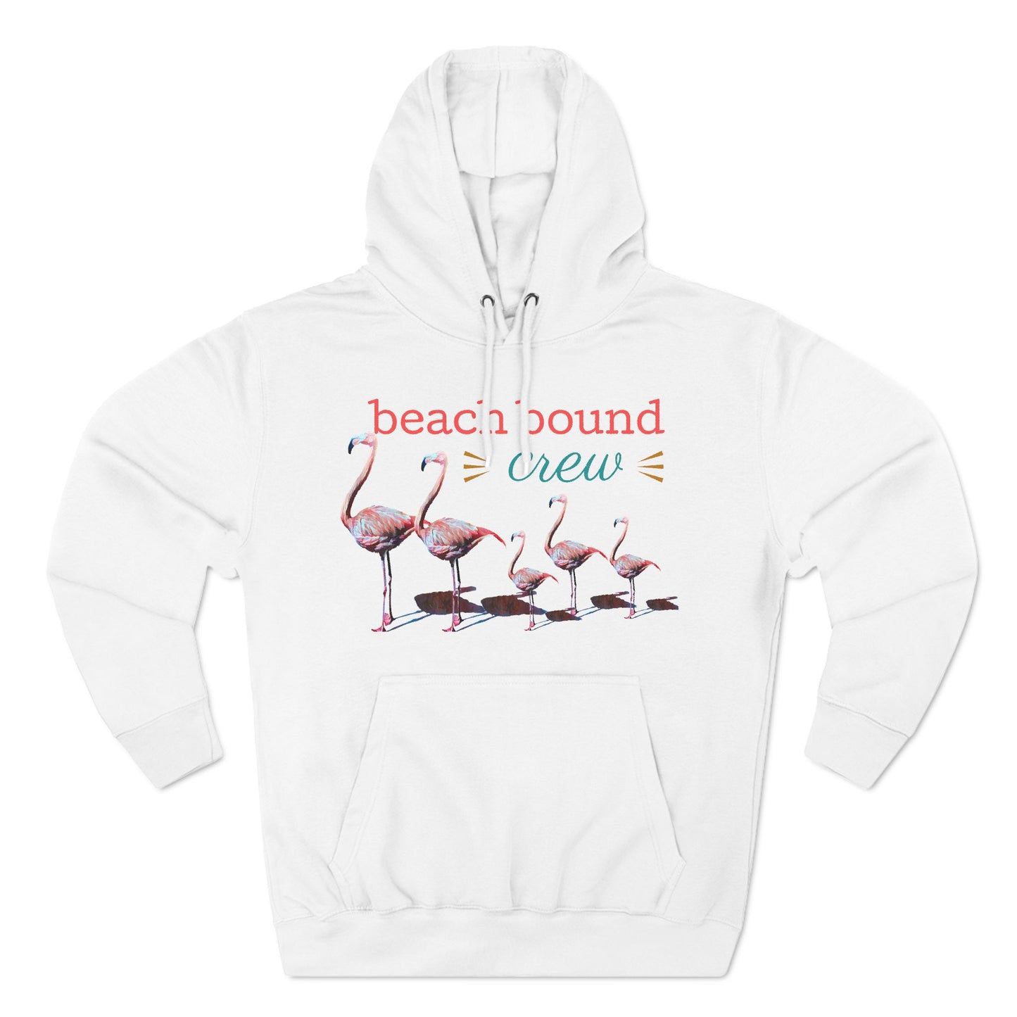 Three-Panel Fleece Hoodie, Beach Bound Crew, Beachwalker Club Collection