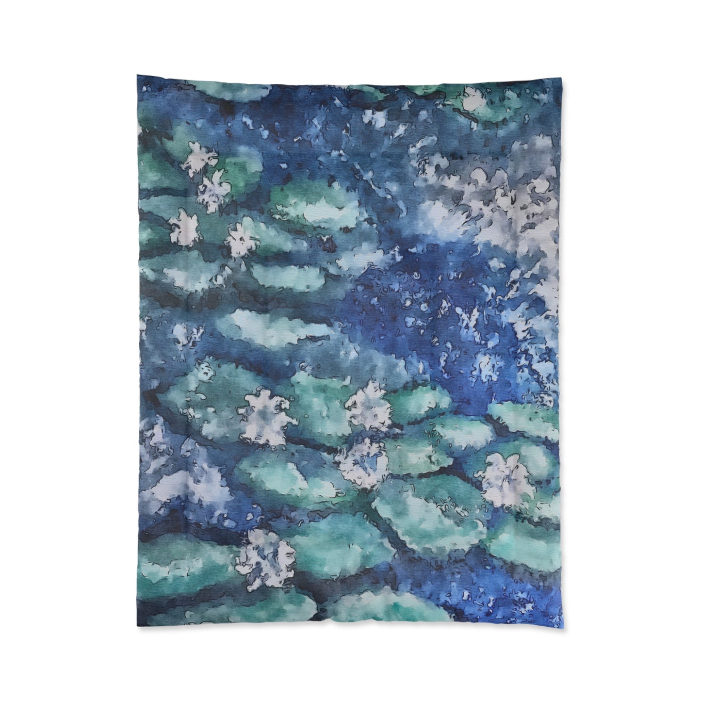 Comforter, Water Lilies, FrediFreds Home Collection