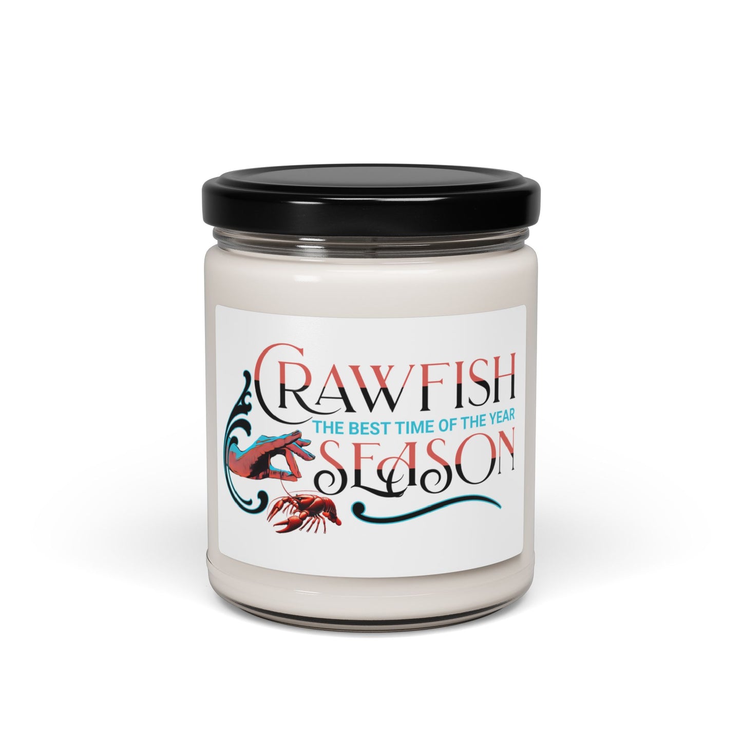 Scented Soy Candle, 9oz, The Best Time of the Year, Crawfish Season