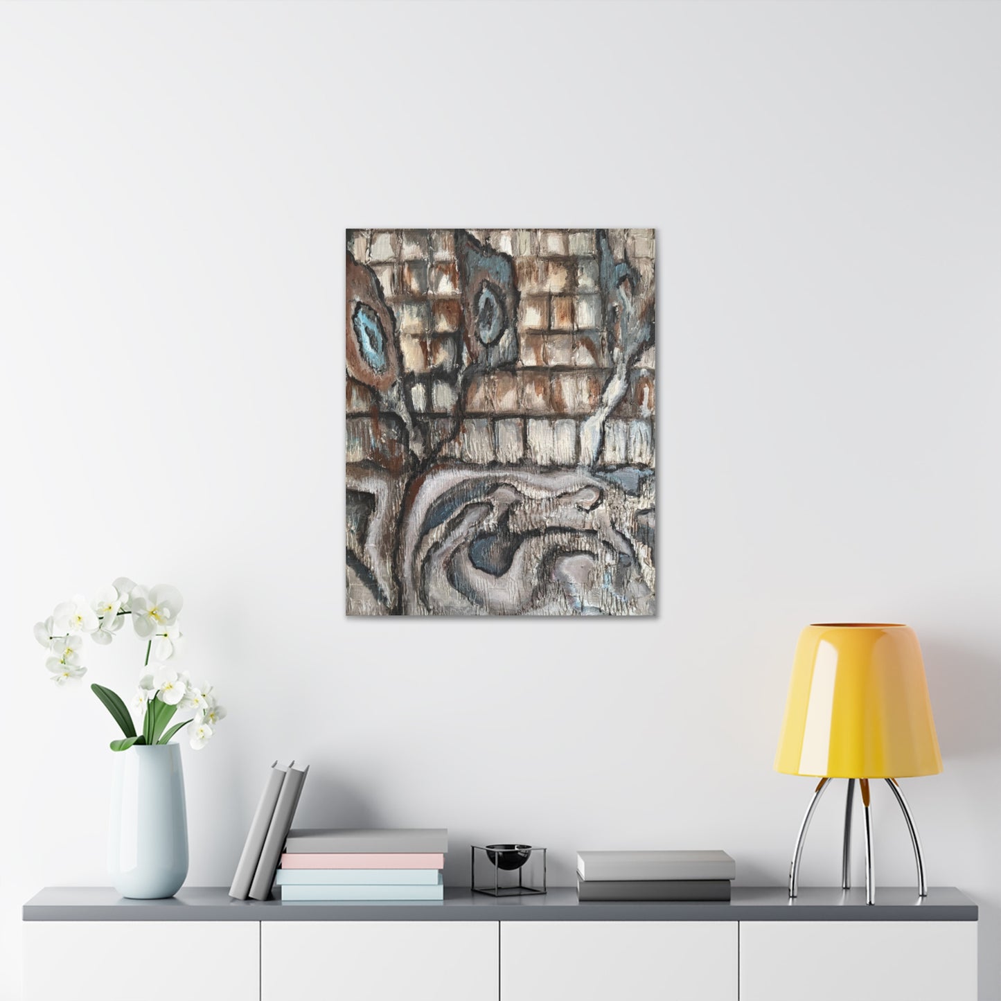 Canvas Gallery Wraps, Oyster Shells Abstract, FrediFreds Home Collection