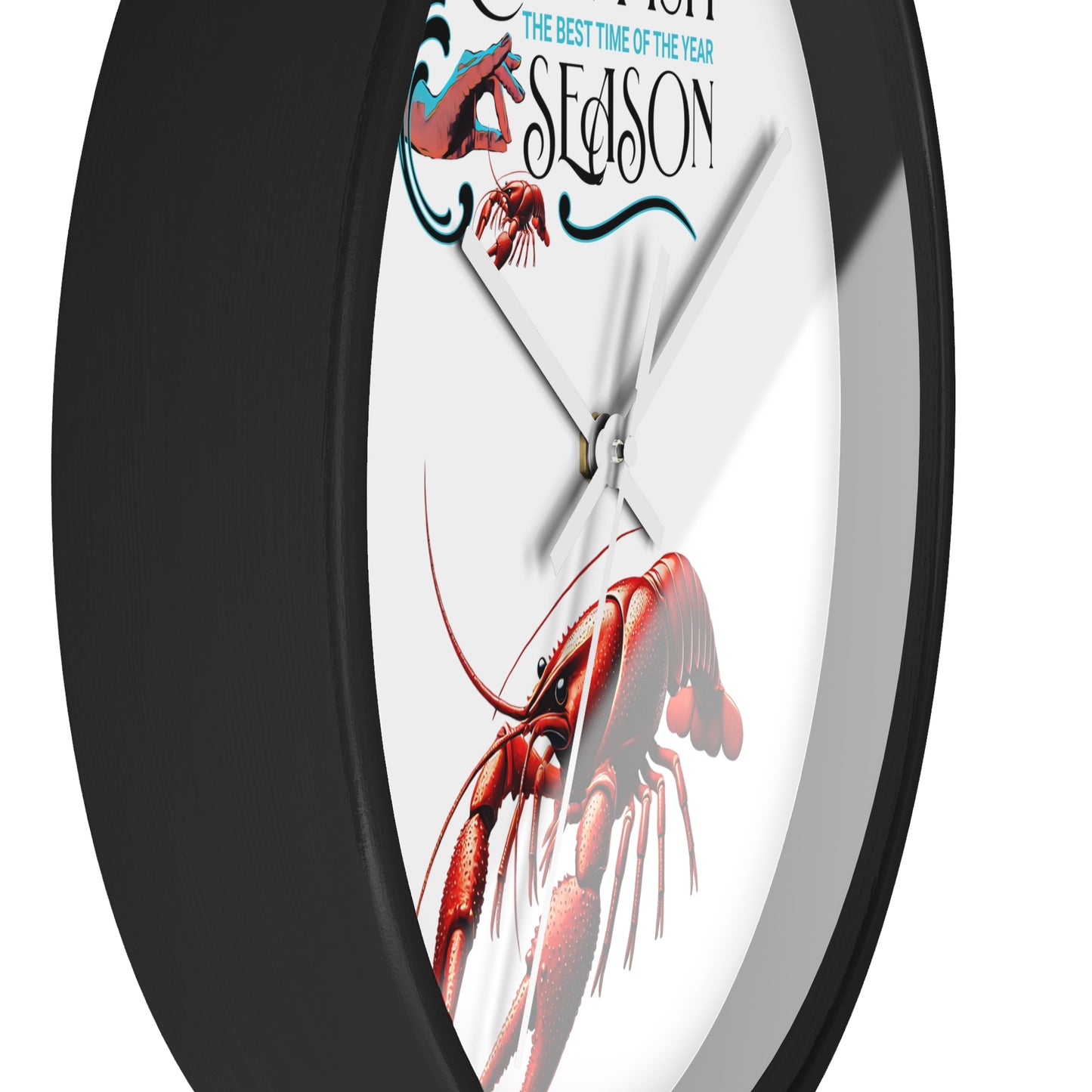 Wall Clock, Crawfish Season, Life on the Bayou Collection