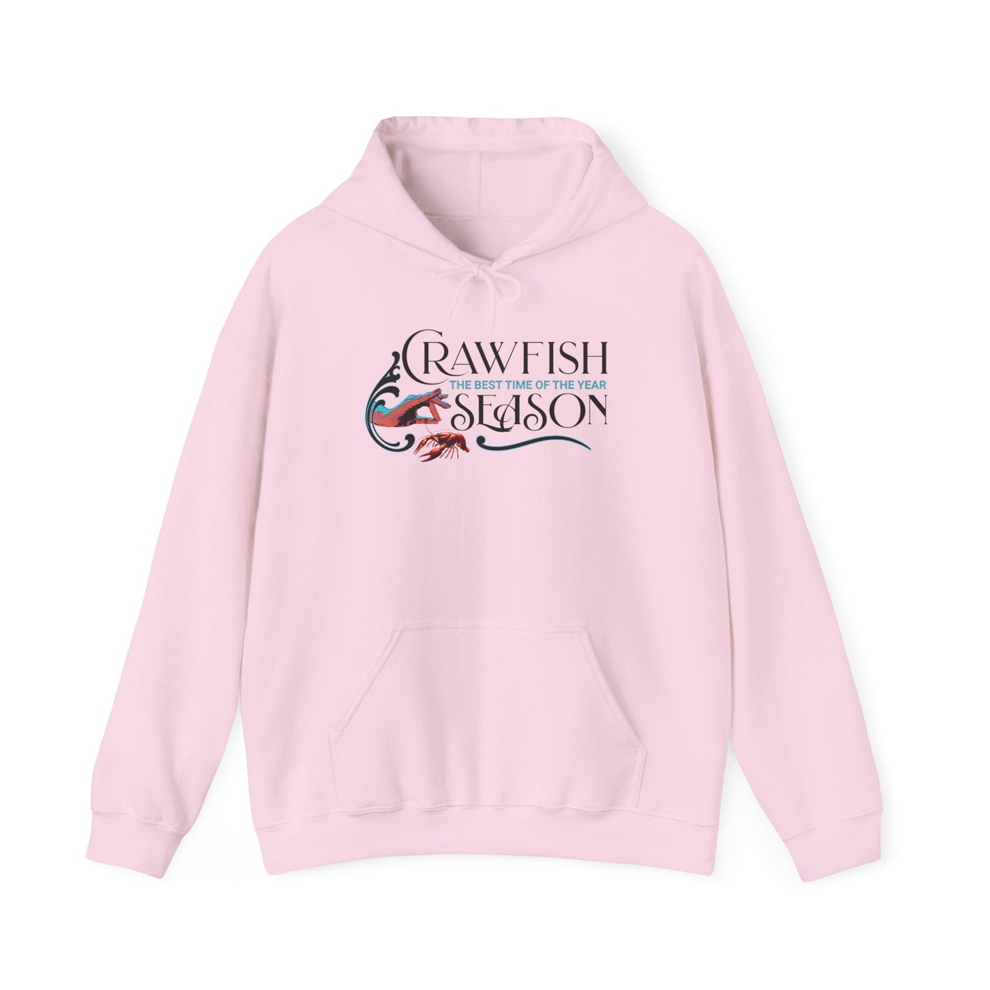 Unisex Heavy Blend™ Hooded Sweatshirt, Crawfish Season, Life on the Bayou Sweatshirt