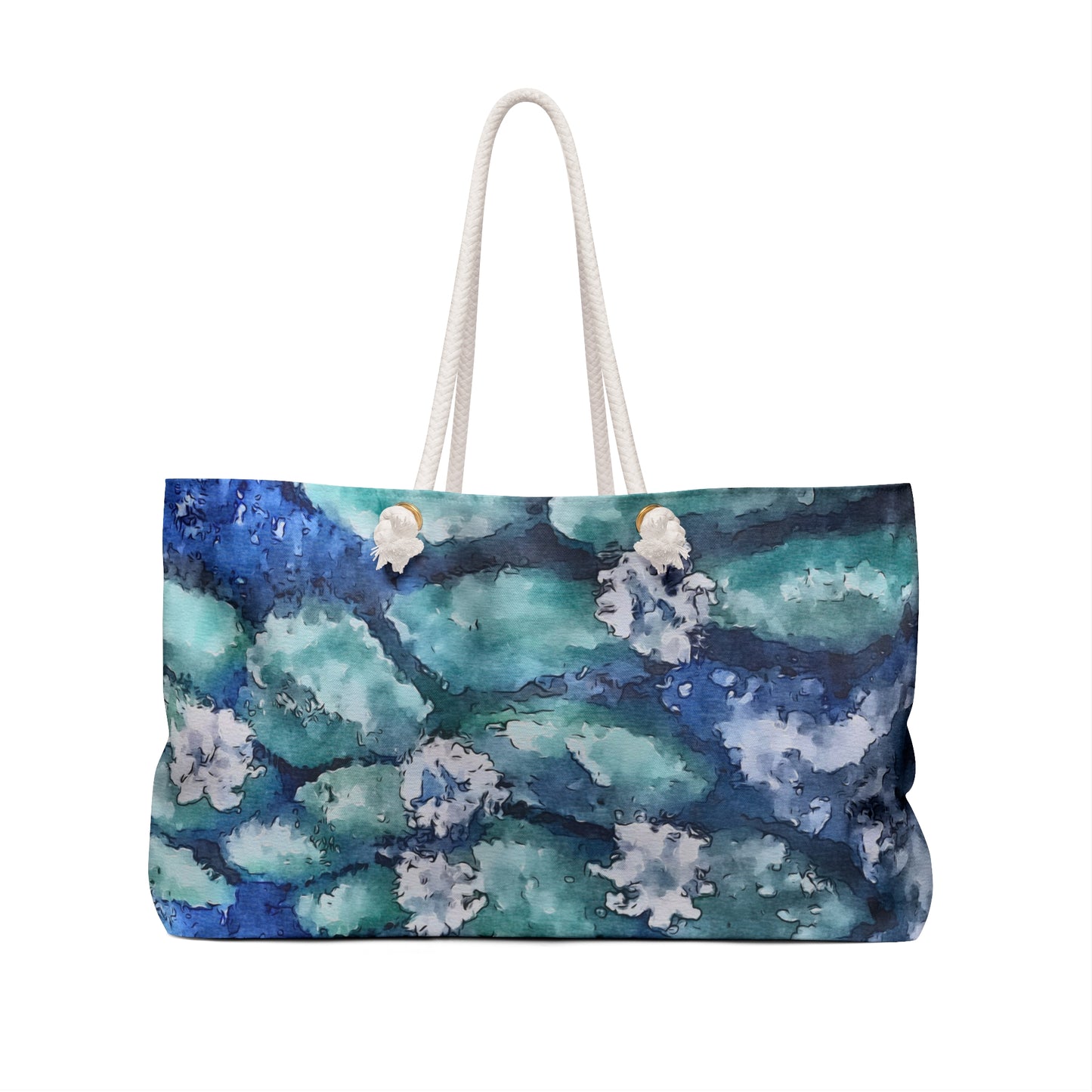 Weekender Bag, Water Lilies, FrediFreds Home Collection