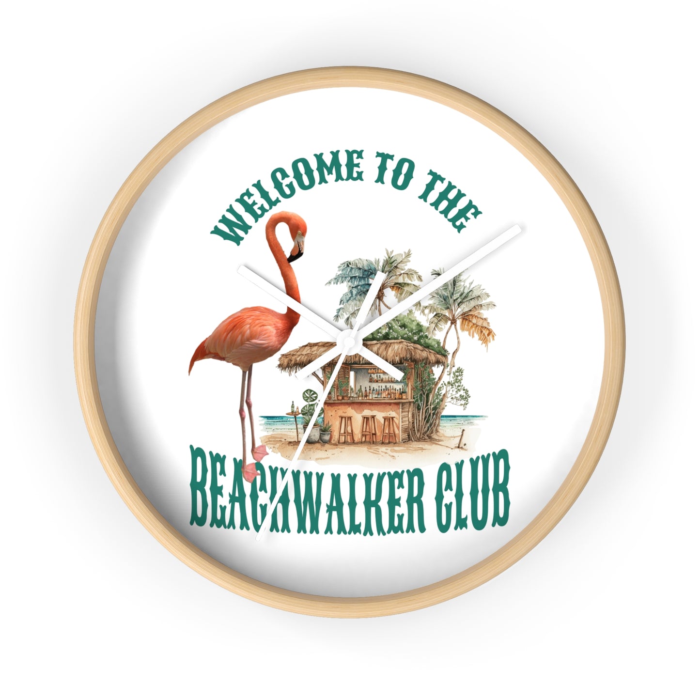 Wall Clock, Beach Themed, Beachwalker Club Collection