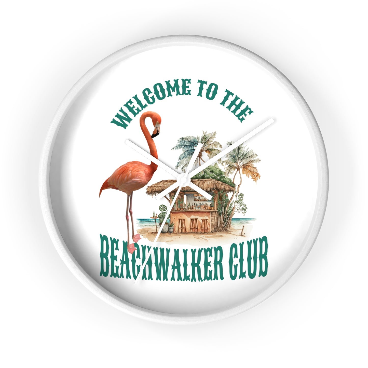 Wall Clock, Beach Themed, Beachwalker Club Collection